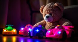 animated toys activate sensors