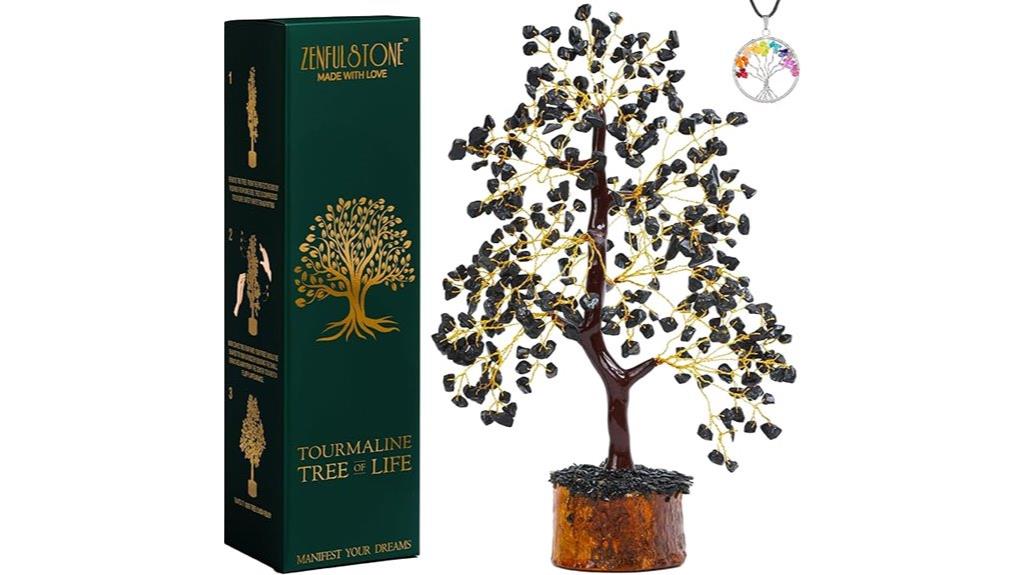 black tourmaline crystal tree