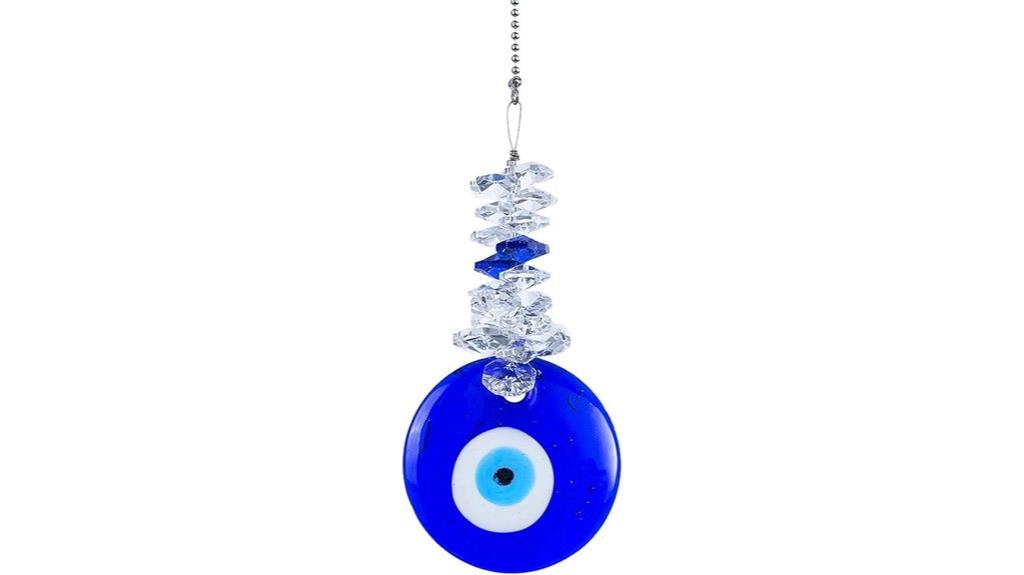 blue evil eye talisman
