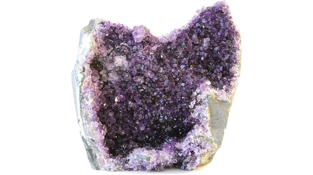 brazilian amethyst crystal cluster
