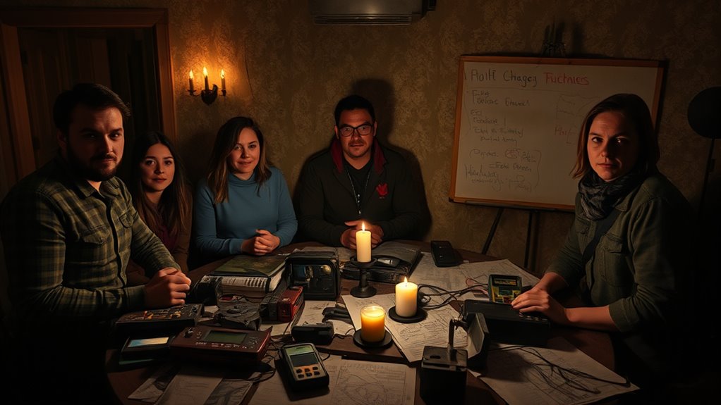 building a paranormal investigation team