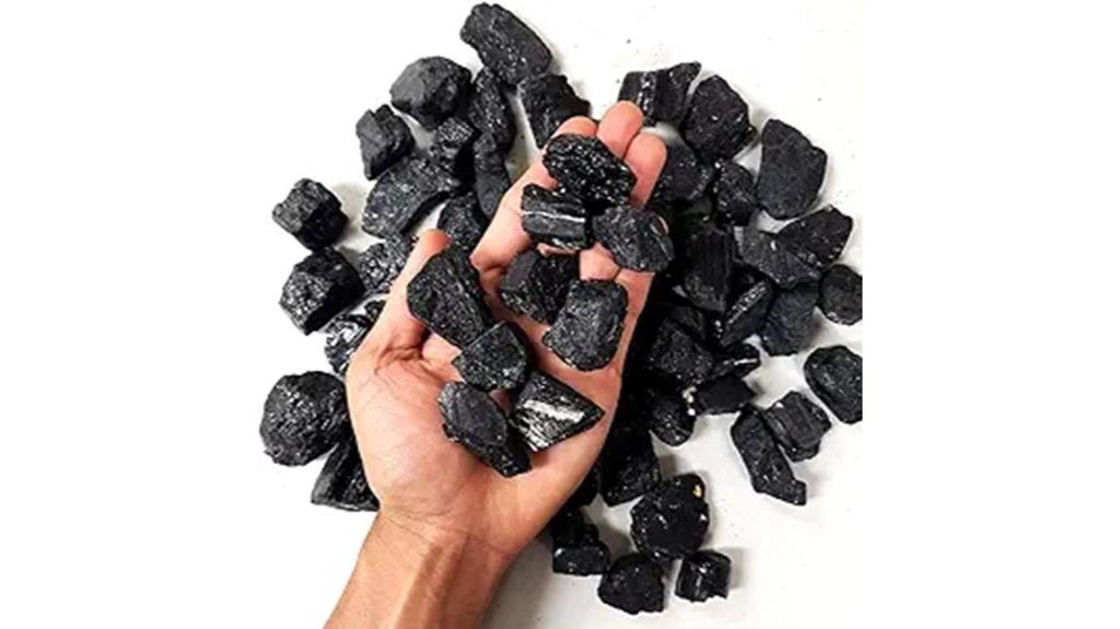 bulk raw black tourmaline