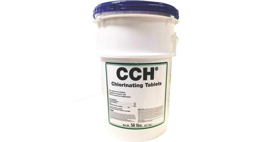calcium hypochlorite tablets 50 lbs