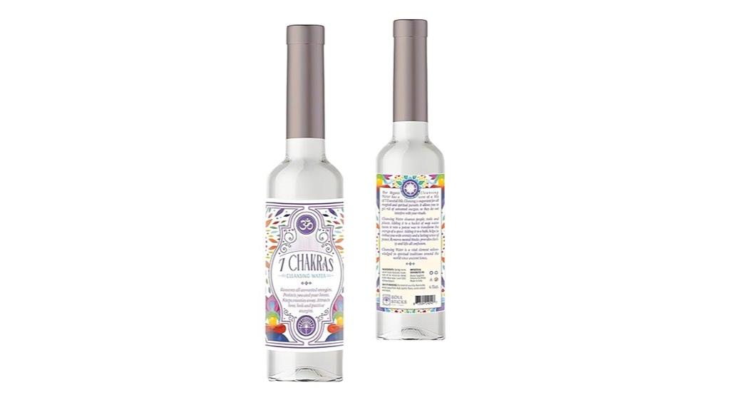 cleansing negative energy water