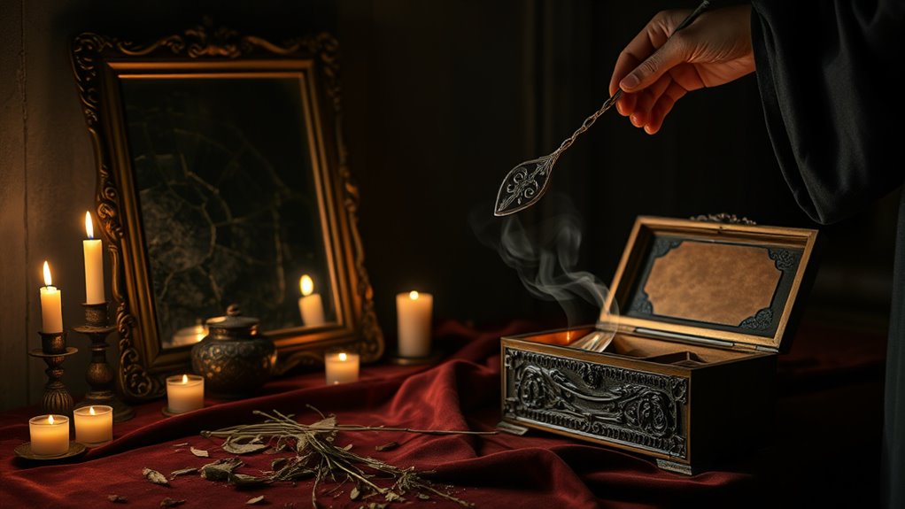 clearing haunted object energies
