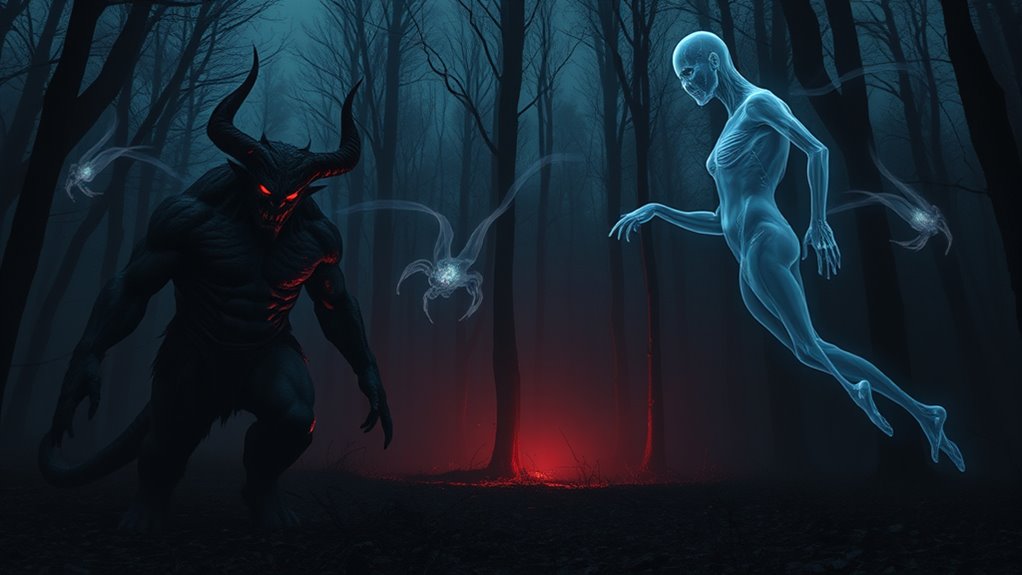 demons versus ghosts distinction