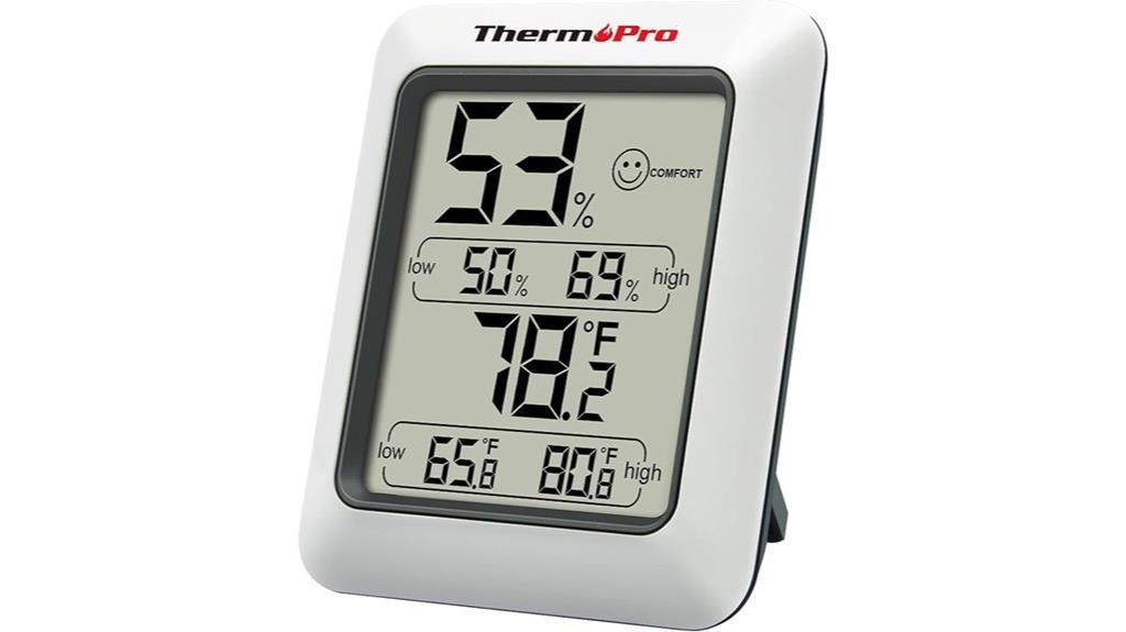 digital hygrometer indoor thermometer