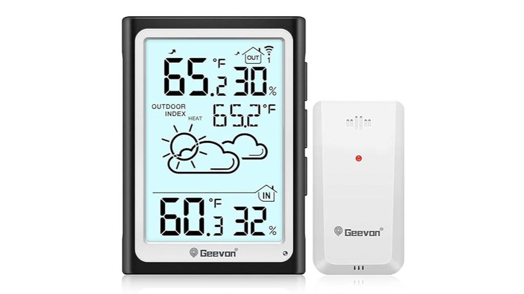 digital thermometer with remote