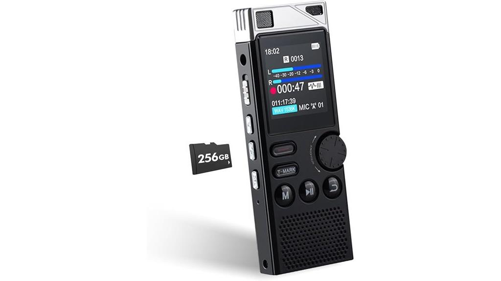 digital voice recorder 264gb