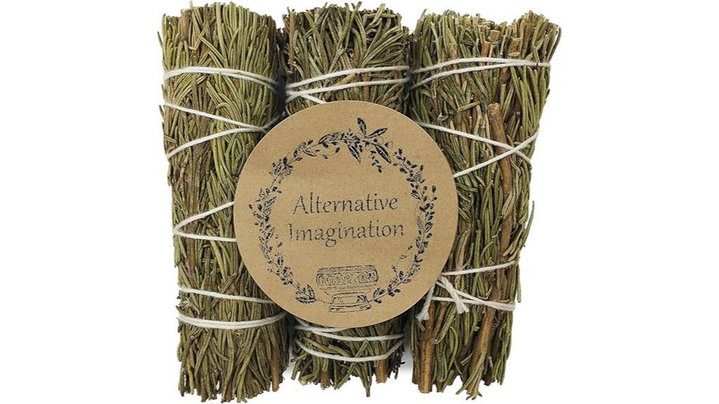 dried rosemary incense pack