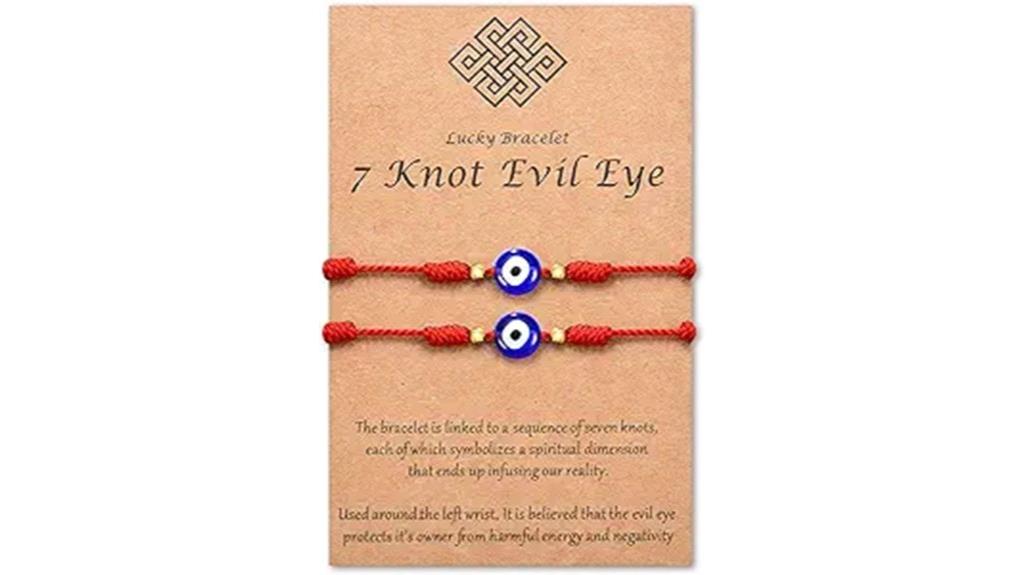 evil eye knot bracelets