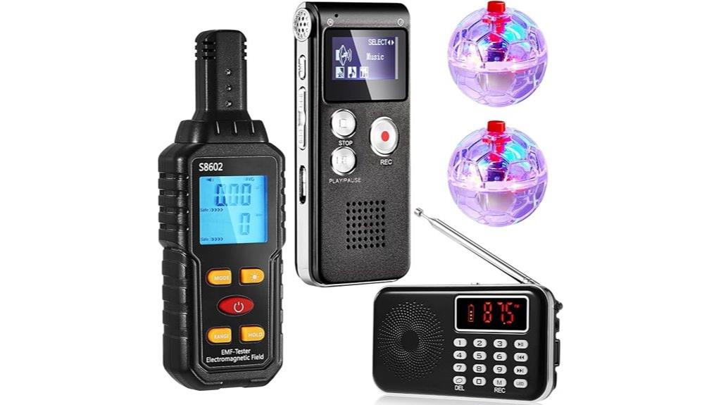 five piece ghost hunting set