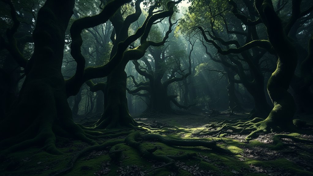 forests known for suicides