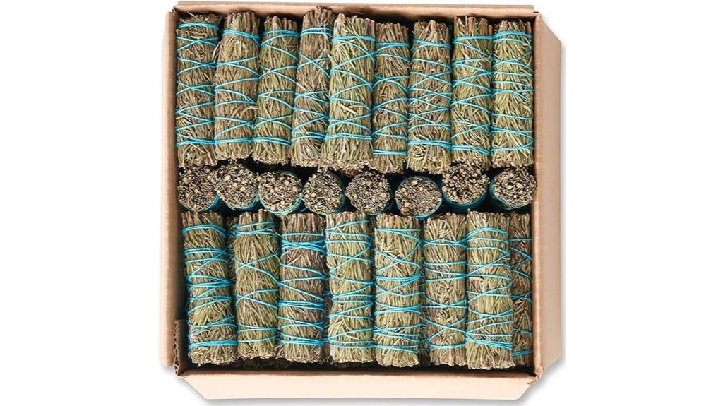 four inch rosemary smudge sticks
