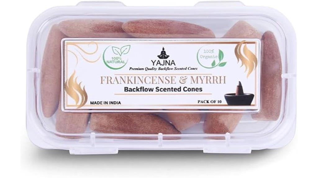 frankincense myrrh incense cones