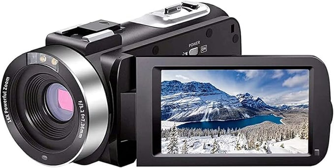 full hd camcorder with night vision