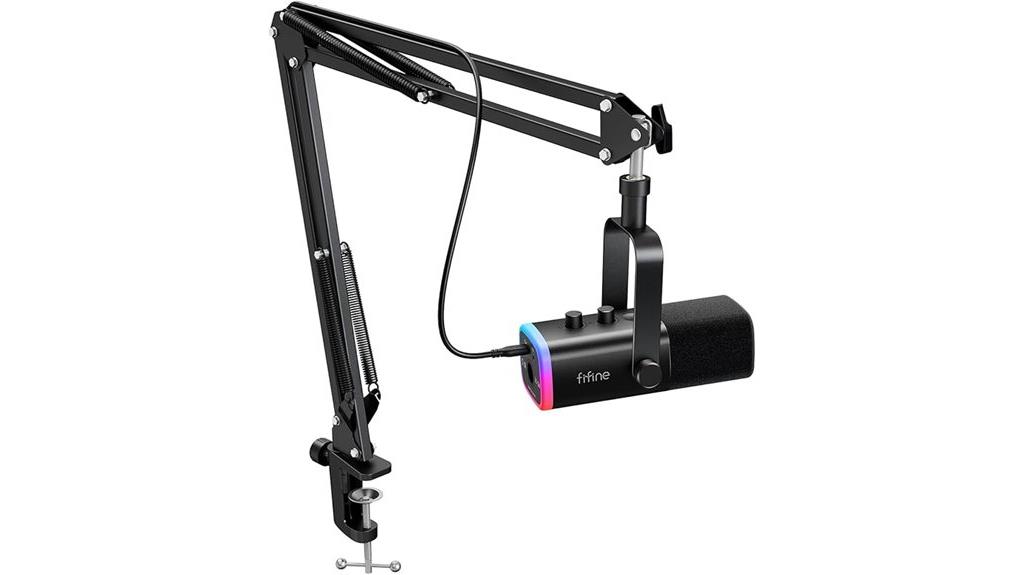 gaming mic with accessories