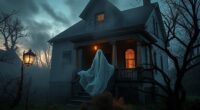 ghosts haunt old houses