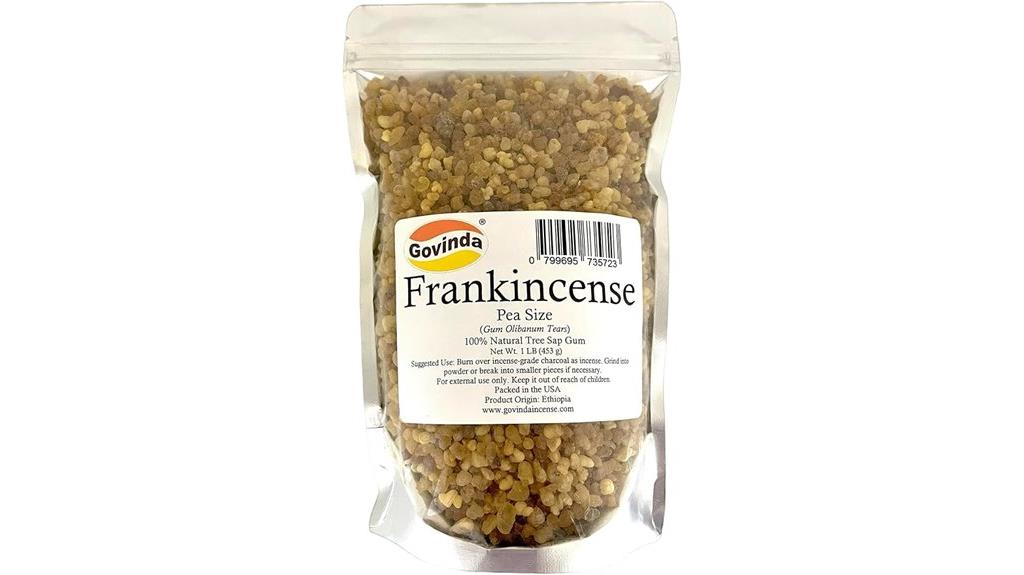 govinda natural frankincense gum