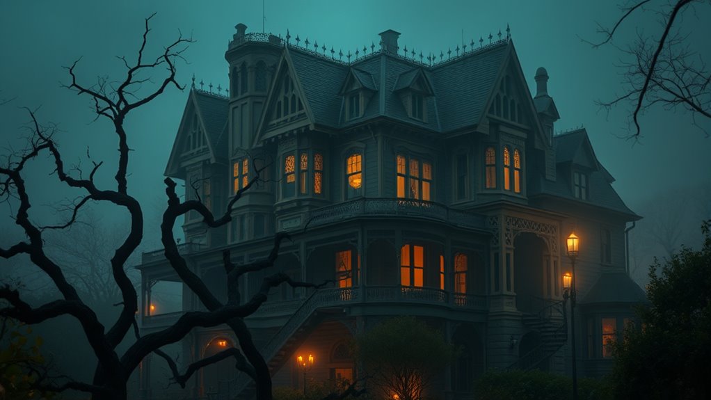 haunted mansion seance spirits
