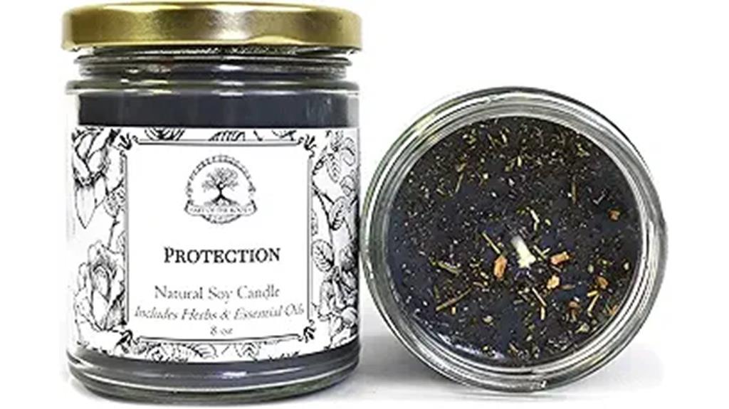 herbal candle for protection