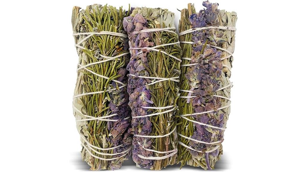 herbal smudging kit set