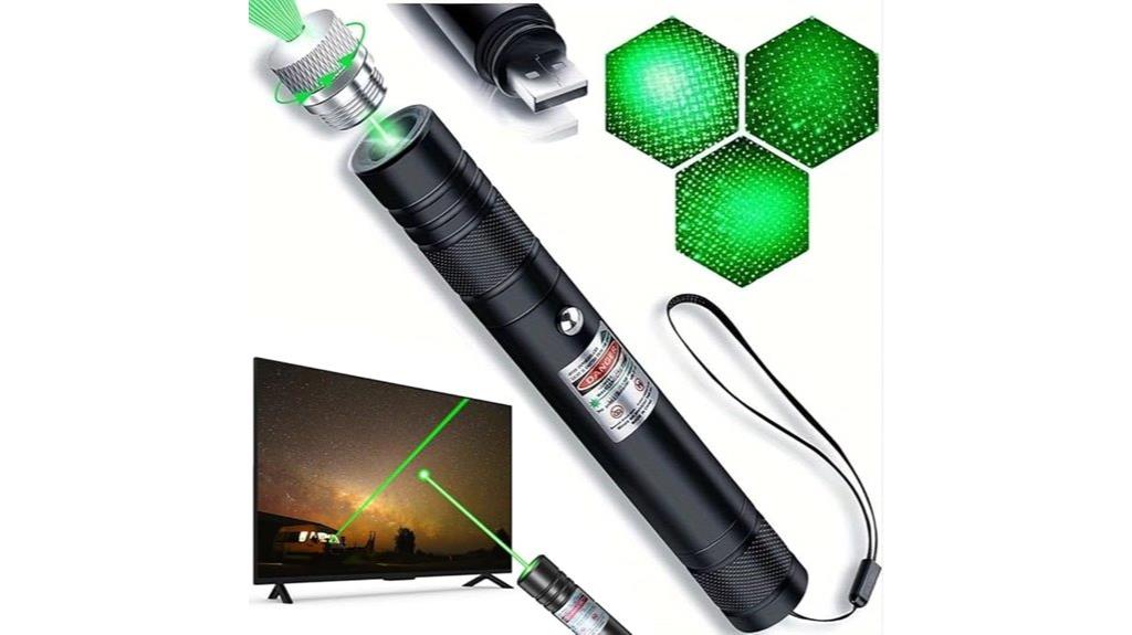 high power rechargeable laser