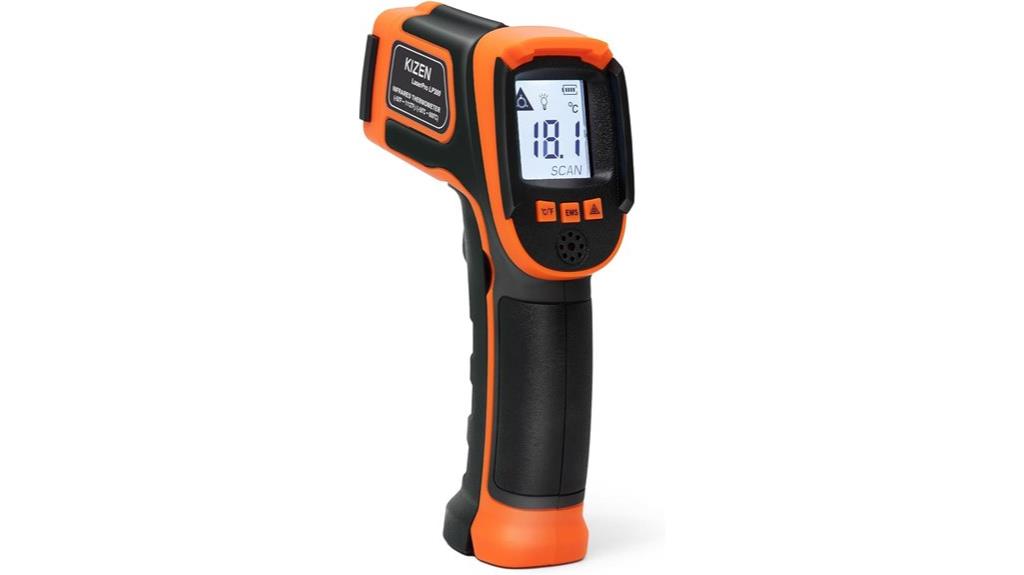 infrared laser temperature gun