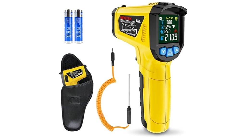 infrared laser temperature gun