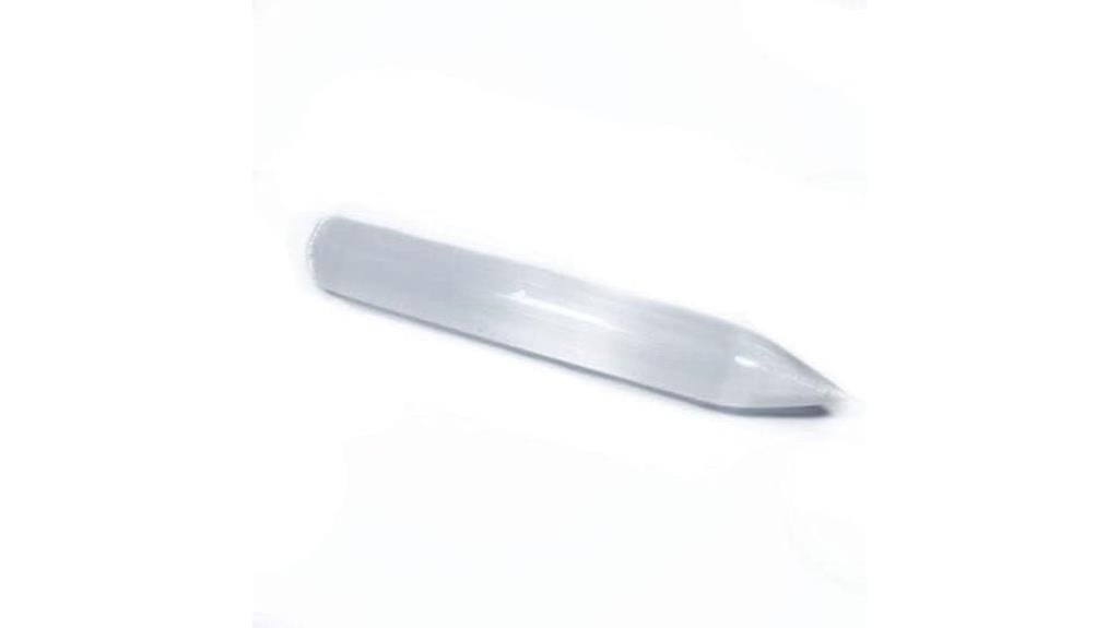 large 6 inch selenite wand