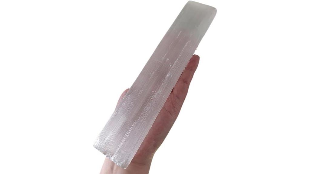 large 8x1 5 inch selenite plate