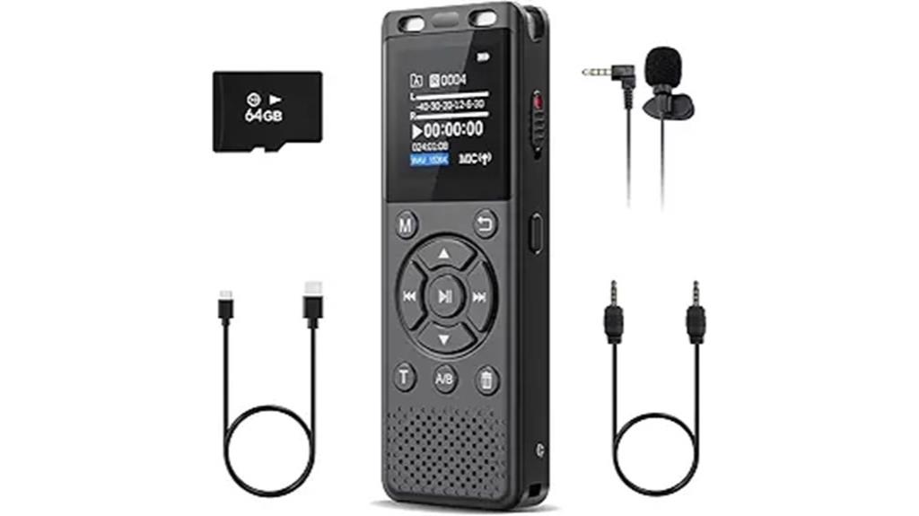 large screen digital recorder