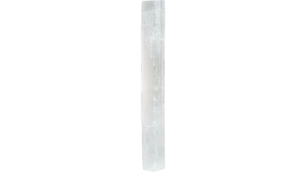 large selenite crystal stick