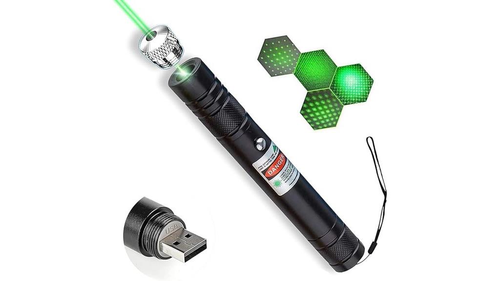 long range green laser flashlight