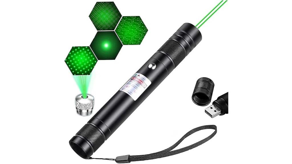 long range rechargeable laser