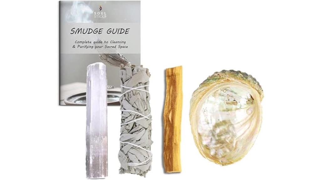 mini smudge kit with sage