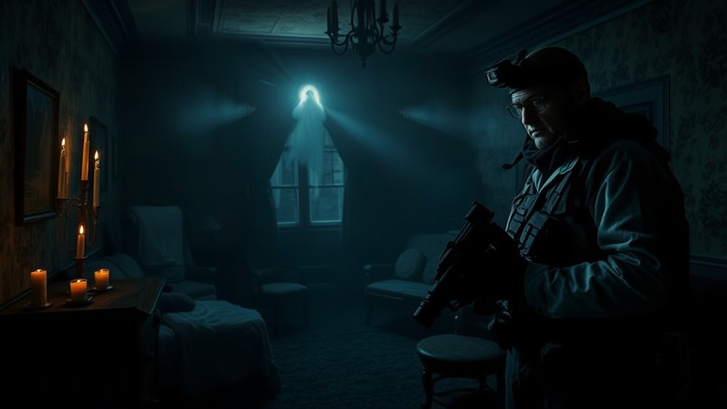nighttime paranormal investigation routines