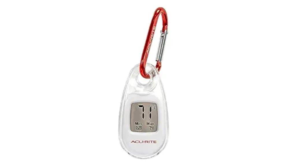 portable digital thermometer clip