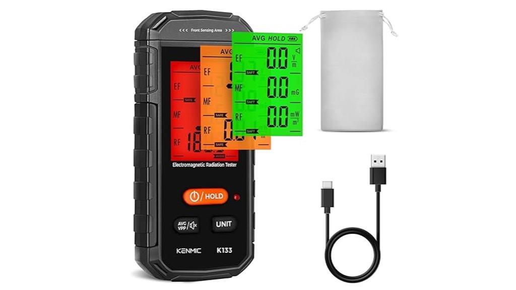 portable emf radiation detector