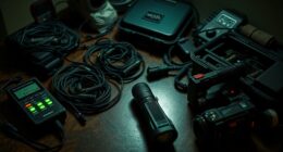 preparing equipment for ghost hunting