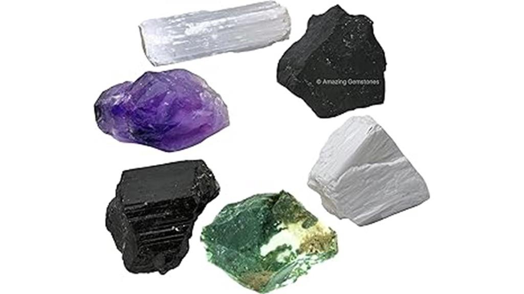 protection and manifestation crystals