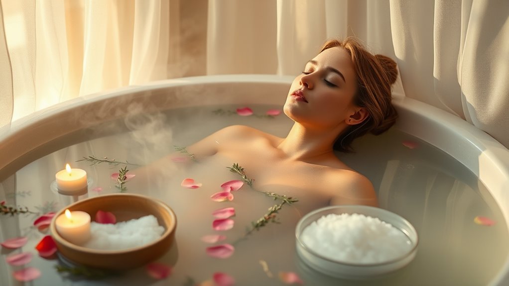 purify aura with baths