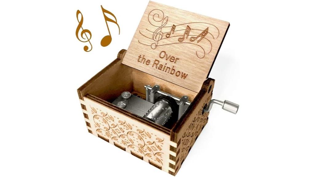 rainbow music box gift