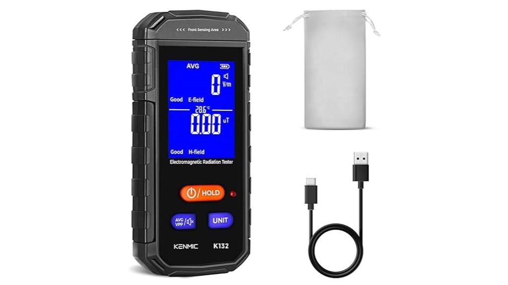 rechargeable emf detector device