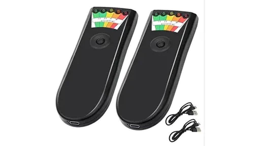 rechargeable emf meter set