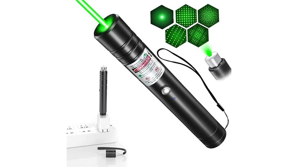 rechargeable green laser pointer