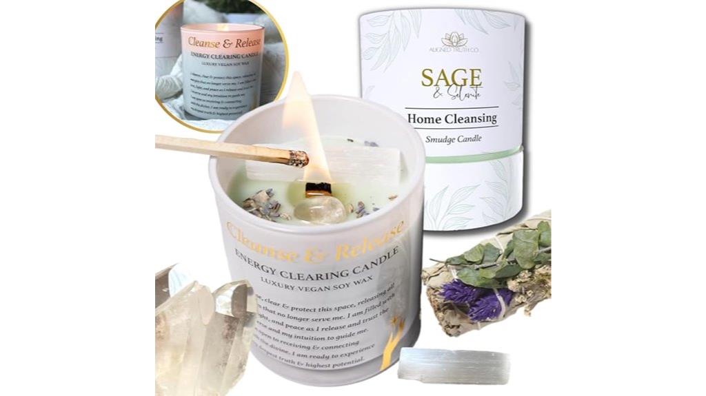 sage crystals energy cleansing