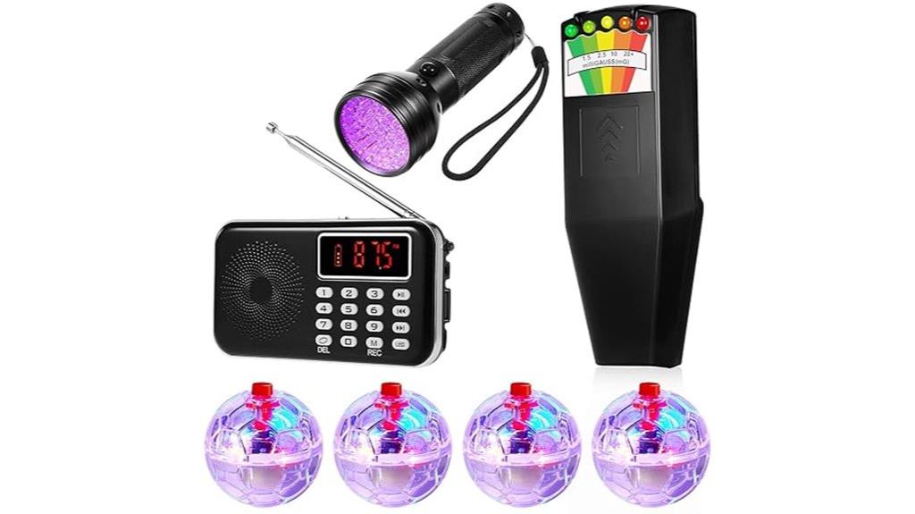 seven piece ghost hunting set