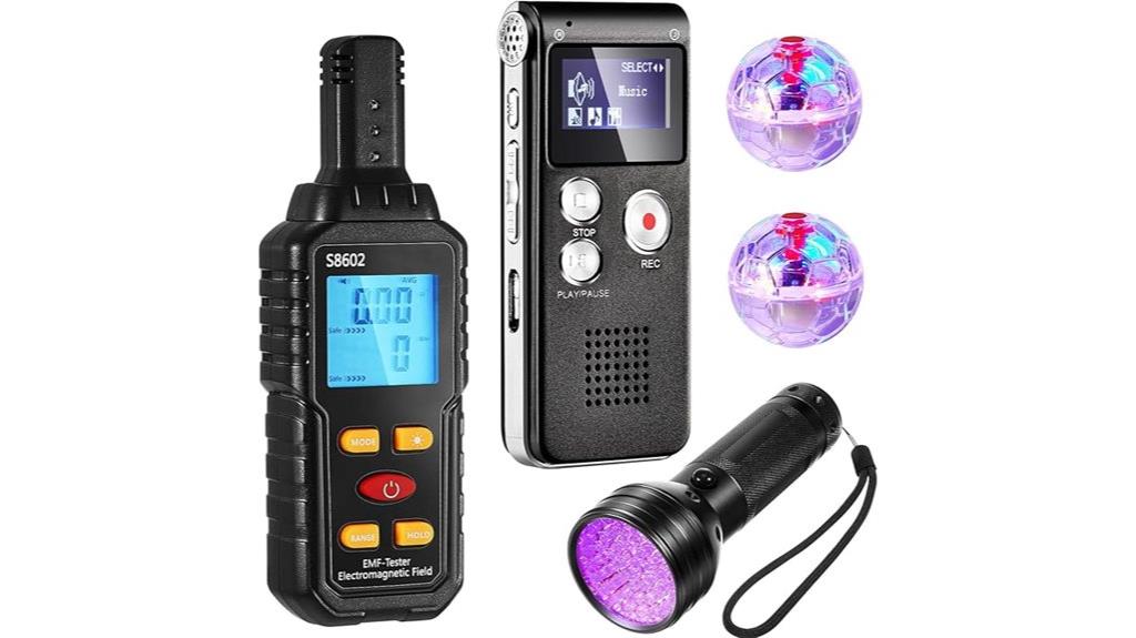 seven piece ghost hunting set