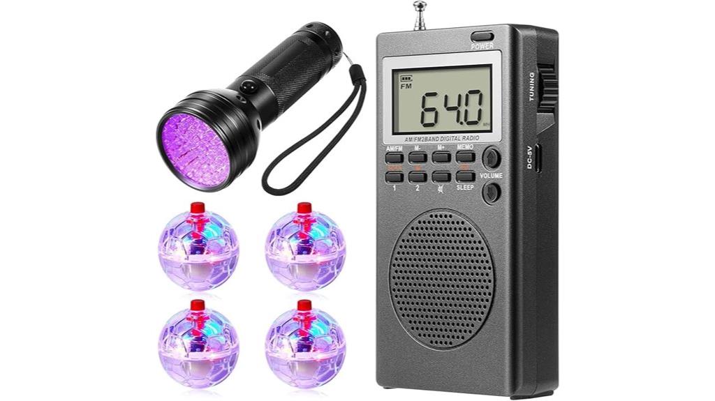six piece ghost hunting kit